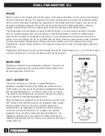 Предварительный просмотр 8 страницы Fishman DUAL PARAMETRIC D.I. Manual