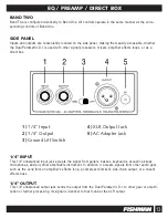 Предварительный просмотр 13 страницы Fishman DUAL PARAMETRIC D.I. Manual