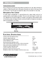 Preview for 4 page of Fishman ELLIPSE BLEND Manual