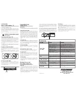 Preview for 2 page of Fishman ELLIPSE MATRIX BLEND Installation Manual