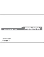 Предварительный просмотр 1 страницы Fishman F1 AURA+ User Manual