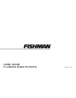 Preview for 1 page of Fishman Fluence Bass pickup User Manual