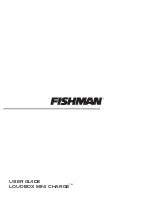 Предварительный просмотр 1 страницы Fishman Loudbox Mini Charge User Manual