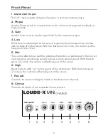 Предварительный просмотр 7 страницы Fishman Loudbox Mini Charge User Manual