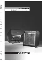 Предварительный просмотр 1 страницы Fishman Loudbox Owner'S Manual