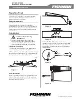 Fishman M-200 PRO MANDOLIN PICKUP Installation Manual preview