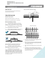 Fishman MATRIX INFINITY MIC BLEND Installation Manual предпросмотр