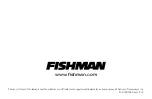 Предварительный просмотр 4 страницы Fishman NEO-BUSTER PRO-NEO-FB2 User Manual