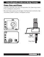 Предварительный просмотр 5 страницы Fishman POWERCHIP Owners Manual And Installation Manual