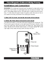 Предварительный просмотр 7 страницы Fishman POWERCHIP Owners Manual And Installation Manual