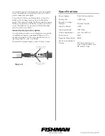 Preview for 2 page of Fishman POWERJACK Installation Manual