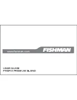 Предварительный просмотр 1 страницы Fishman PREFIX PREMIUM BLEND User Manual