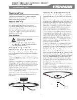 Fishman RESOPHONIC ACTIVE PICKUP Installation Manual preview