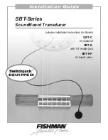 Fishman SBT-C Installation Manual preview