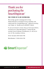 Preview for 3 page of Fishman SmartDispenser LDS9000 Administrator And Supervisor Manual