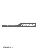 Предварительный просмотр 1 страницы Fishman TONEDEQ | AFX User Manual