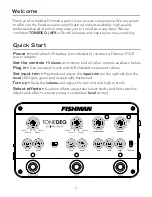 Предварительный просмотр 3 страницы Fishman TONEDEQ | AFX User Manual