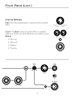 Предварительный просмотр 9 страницы Fishman TONEDEQ | AFX User Manual