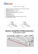 Предварительный просмотр 7 страницы FISIOTECH 112131 Use And Maintenance Manual