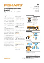 Fiskars 1027028 Original Instructions Manual предпросмотр