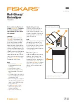 Предварительный просмотр 4 страницы Fiskars 6424002006541 Manual