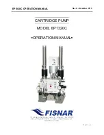 FISNAR EP1320C Operation Manual preview