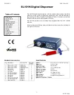 Preview for 3 page of FISNAR SL101N Operating Manual