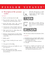 Предварительный просмотр 6 страницы Fissler Vitavit Royal Instructions For Use Manual