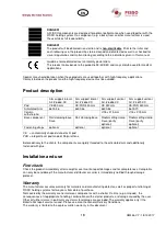 Preview for 18 page of Fisso 4646 Series Instructions For Use Manual