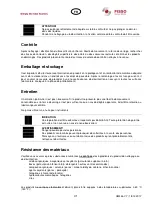 Preview for 41 page of Fisso 4646 Series Instructions For Use Manual