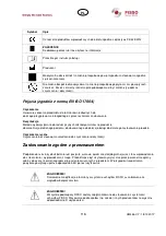 Предварительный просмотр 116 страницы Fisso 4646 Series Instructions For Use Manual