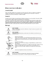 Preview for 38 page of Fisso 4646. Series Instructions For Use Manual