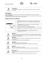 Preview for 49 page of Fisso 4646. Series Instructions For Use Manual