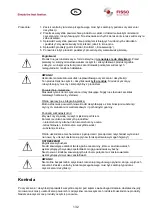 Preview for 132 page of Fisso 4646. Series Instructions For Use Manual