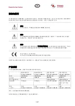 Preview for 137 page of Fisso 4646. Series Instructions For Use Manual