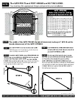 Предварительный просмотр 2 страницы FIT-RIGHT CL 031619 Assembly Instructions Manual