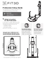 Fit3D ProScanner Setup Manual preview