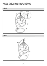 Preview for 6 page of Fit4Home EGG CHAIR NFSC001 User Manual