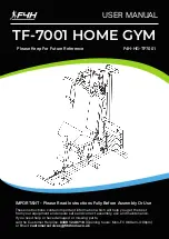 Preview for 1 page of Fit4Home F4H-HG-TF7001 User Manual