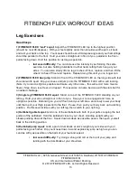 Preview for 13 page of FITBENCH FB-FLEX-01 Manual