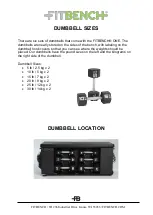 Предварительный просмотр 7 страницы FITBENCH ONE FB-06 Manual