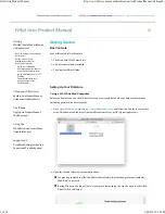 Fitbit Zip aria Product Manual preview