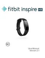Fitbit Zip Inspire HR FB413 User Manual preview