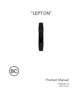 Preview for 1 page of Fitbit Zip Lepton FB406 Product Manual