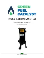 FITCH Green Fuel Catalyst FHD-120 Installation Manual preview