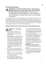 Preview for 5 page of FitEngine 08390 Operating Instructions Manual