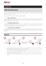 Preview for 20 page of FITFIU FITNESS AB WHEEL PRO Instruction Manual