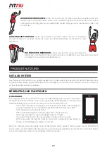 Предварительный просмотр 58 страницы FITFIU FITNESS BESP-500 Instruction Manual