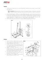 Предварительный просмотр 20 страницы FITFIU FITNESS GYM-100 Instruction Manual