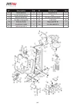 Preview for 20 page of FITFIU FITNESS GYM-300 Instruction Manual